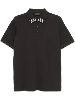 Emporio Armani: Чёрное поло 