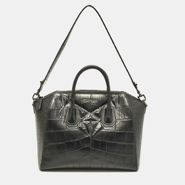 Givenchy: Чёрная сумка  Antigona