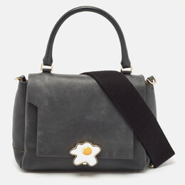 Anya Hindmarch: Чёрная сумка на руку 