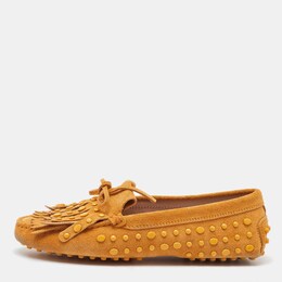 Tod's: Жёлтые мокасины 