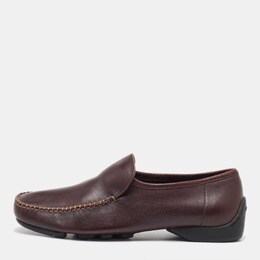 Salvatore Ferragamo: Бордовые мокасины 