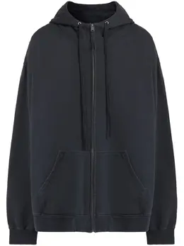 Maison Margiela: Чёрная толстовка 