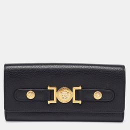 Versace: Чёрный кошелёк  Medusa