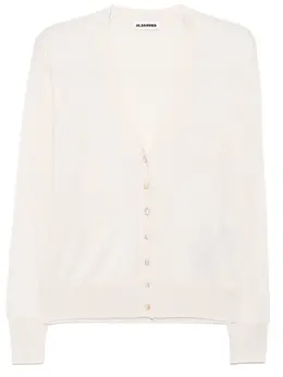 Jil Sander: Кардиган с v-образным вырезом 
