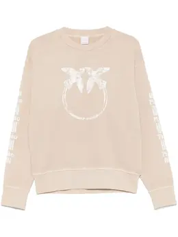 PINKO: Свитшот  Love Birds с принтом