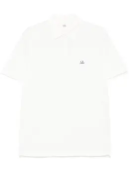 C.P. Company: Белое поло 