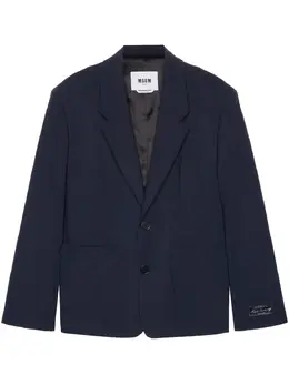 MSGM: Однобортные пиджаки 