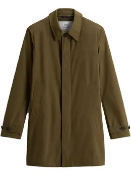 Woolrich: Зелёный плащ 