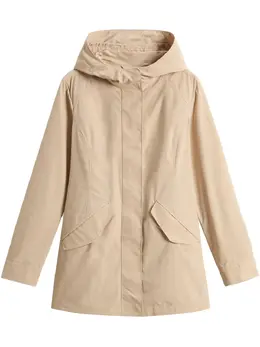 Woolrich: Пуховик с капюшоном 