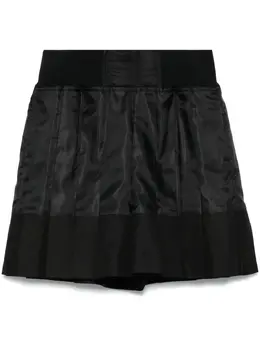 sacai: Чёрные шорты 