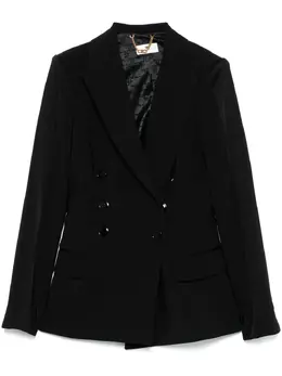 Elisabetta Franchi: Двубортный жакет 