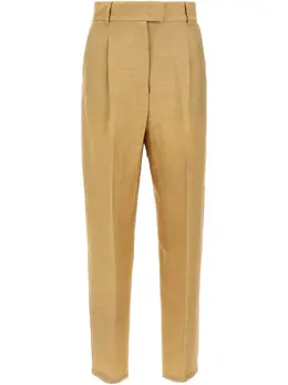 Max Mara: Бежевые брюки 