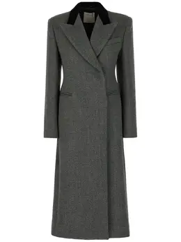 Sportmax: Пальто из шерсти 