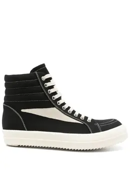 Rick Owens DRKSHDW: Чёрные кроссовки 