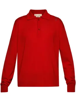 Marni: Красное поло 