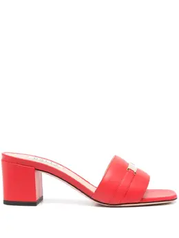 Bally: Красные сандалии 