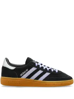 adidas: Чёрные кроссовки  Handball Spezial