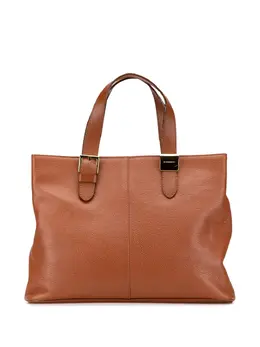 Burberry Pre-Owned: Коричневая сумка-шоппер 