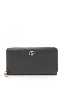 Gucci Pre-Owned: Чёрный кошелёк 