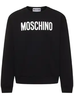 MOSCHINO: Свитшот с воротником 