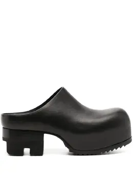 Rick Owens: Чёрные сабо 