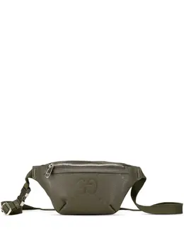 Gucci Pre-Owned: Зелёная поясная сумка 