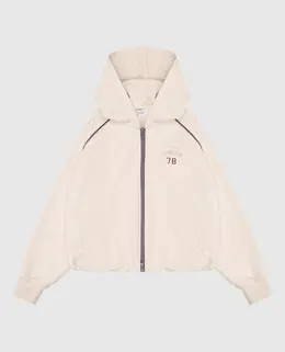 Brunello Cucinelli: Бежевая куртка 
