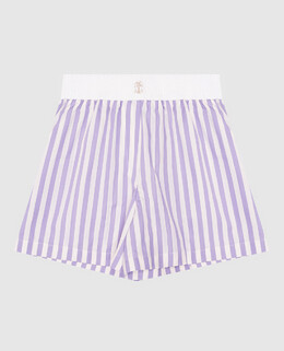 Brunello Cucinelli: Шорты в полоску 