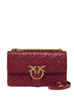 PINKO: Бордовая сумка  Love Birds