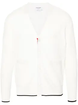 Thom Browne: Трикотажный кардиган  4-Bar