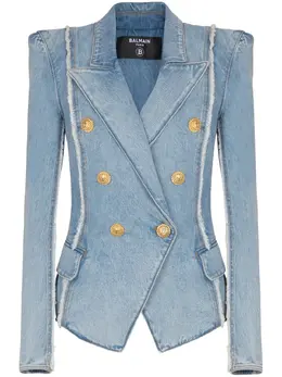 Balmain: Джинсовая куртка 