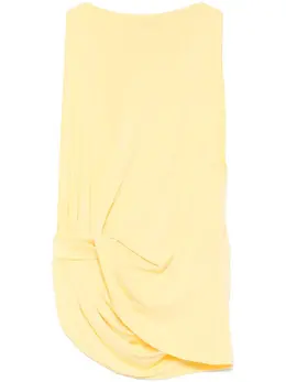 Jacquemus: Жёлтый топ 