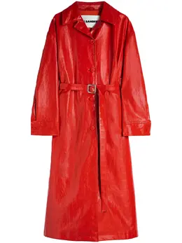 Jil Sander: Красный плащ 