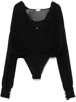 Elisabetta Franchi: Чёрный боди 