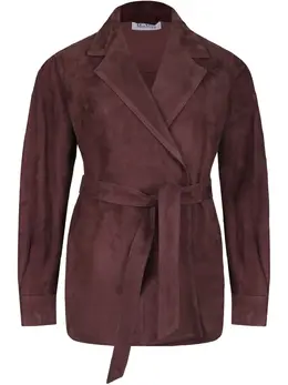 Max Mara: Замшевая куртка 