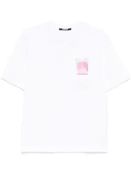 Jacquemus: Белая футболка 