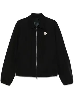 Moncler: Чёрная куртка 