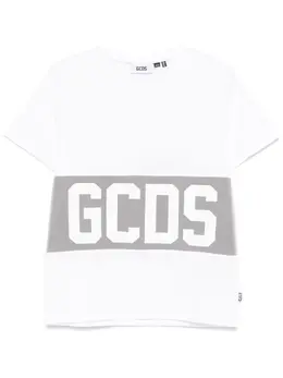 GCDS: Белая футболка 