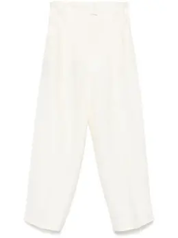 Max Mara: Бежевые брюки 