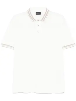 Emporio Armani: Белое поло 