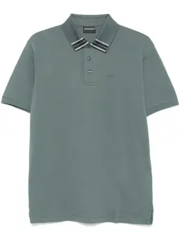 Emporio Armani: Зелёное поло 