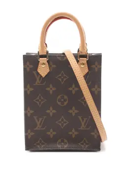 Louis Vuitton Pre-Owned: Коричневая сумка 