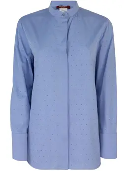 Max Mara: Голубая рубашка 