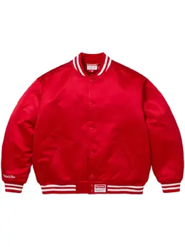 Supreme: Красная куртка  Mitchell Ness