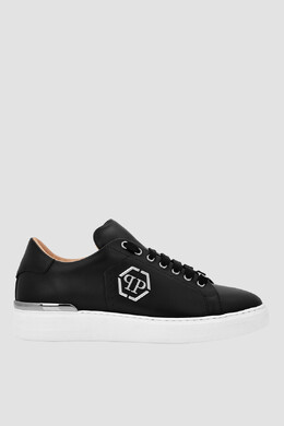 Philipp Plein: Чёрные кроссовки 