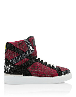 Philipp Plein: Белые кроссовки 