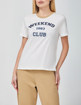 WEEKEND MAX MARA: Білі футболки 