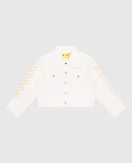 Off-White: Белая куртка 