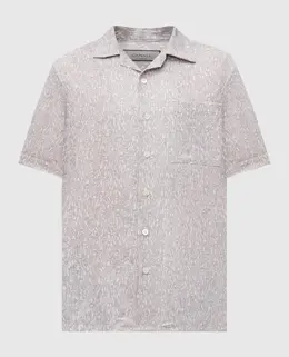 Canali: Голубая рубашка 