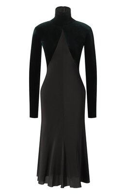 Haider Ackermann: Комбинированное платье 